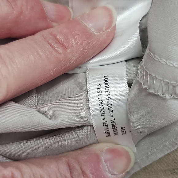 Lauren Ralph Lauren Taupe Snake Surplice Print Dress Womens 14 Midi Python EUC - Picture 14 of 16